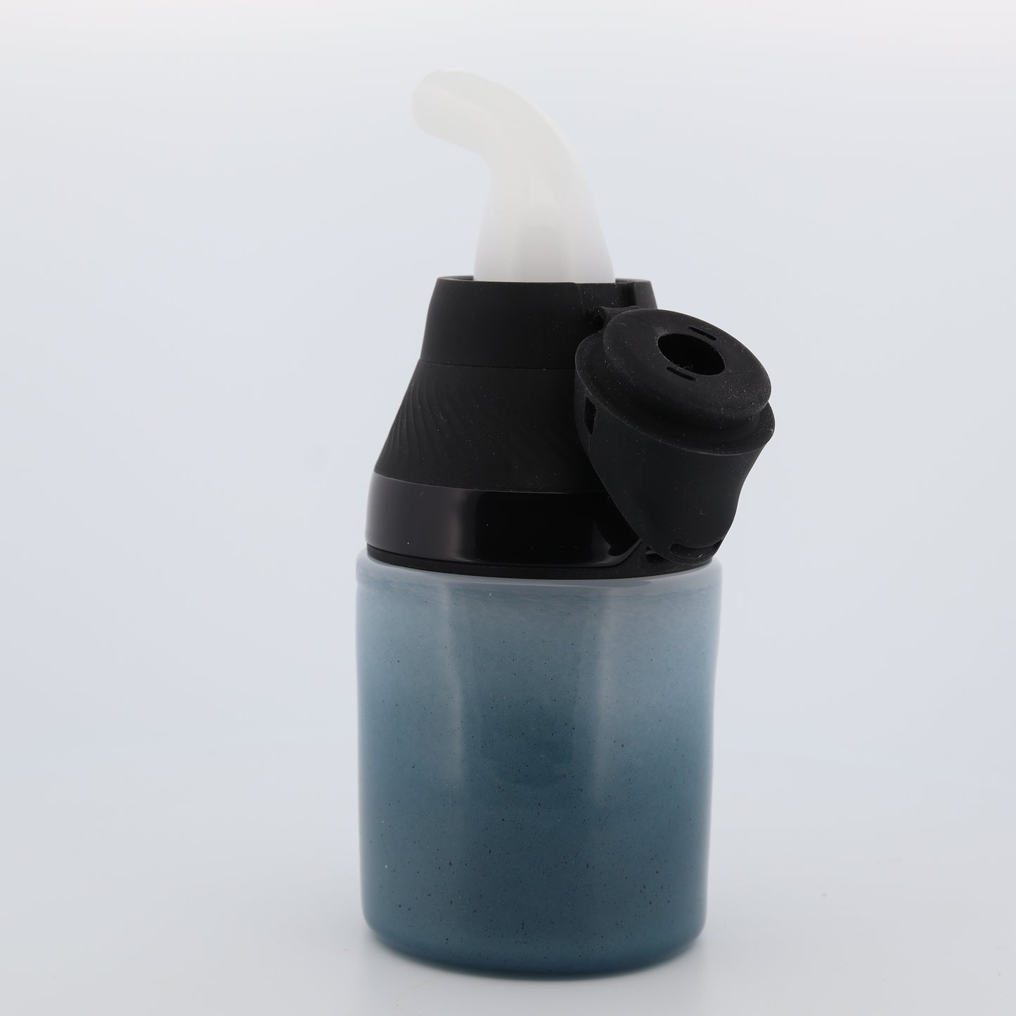 Shaggy Glass Sparkly Blue & White Frit “Tanks & Snorkel” Set for Puffco Proxy Core