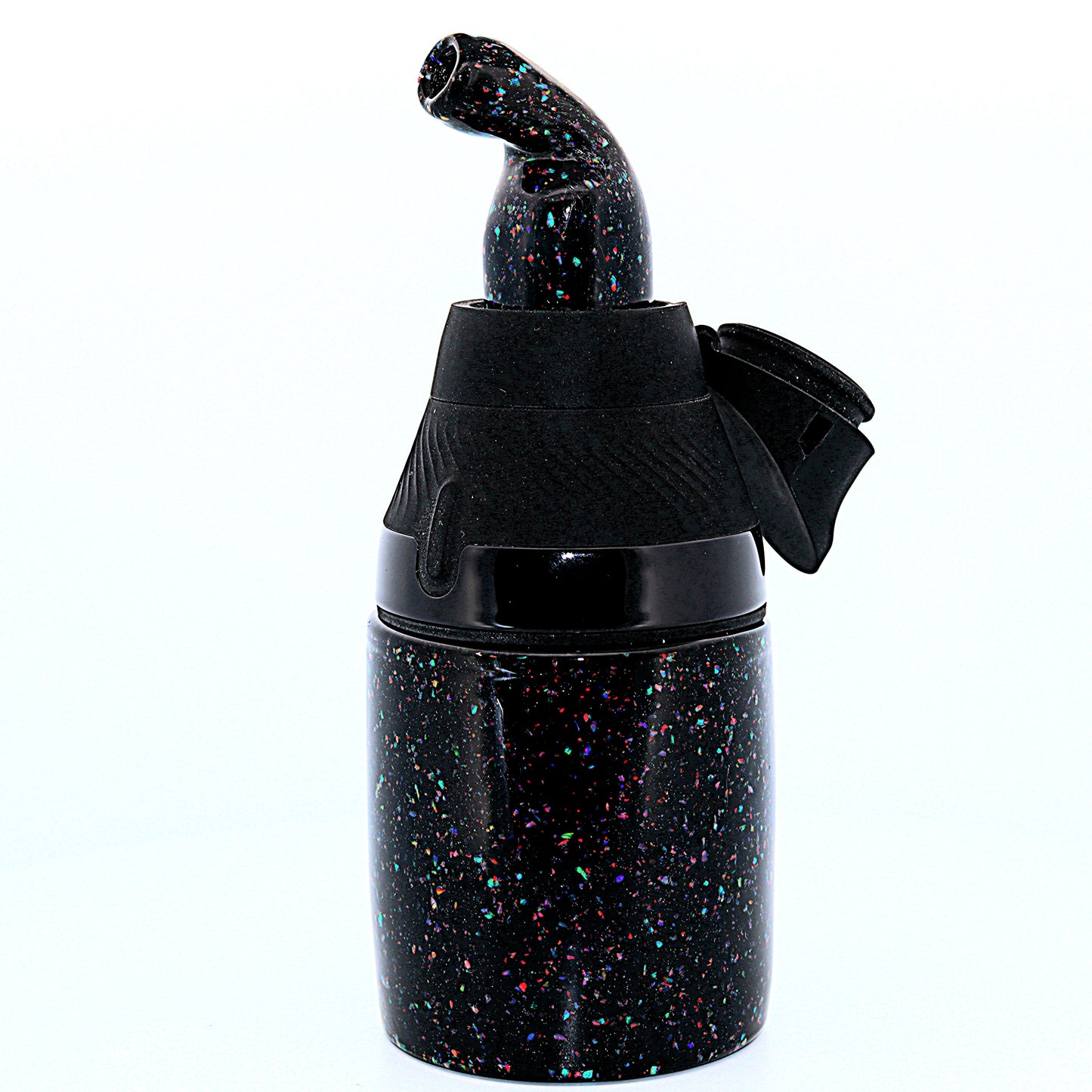 Shaggy Glass Crushed Opal “Tanks & Snorkel” Set for Puffco Proxy Core
