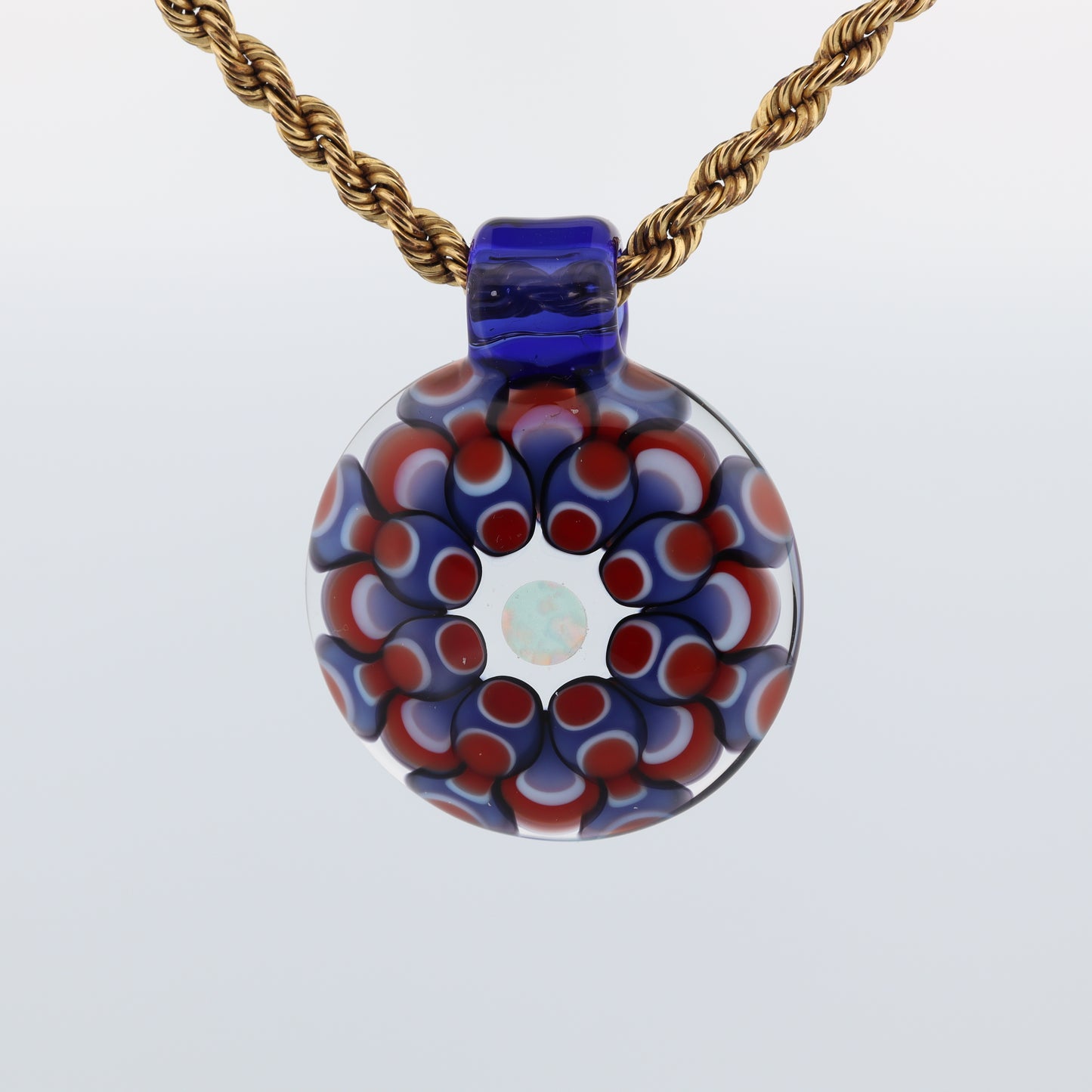 NightWolf Dot-stack Pendant (RWB-B)