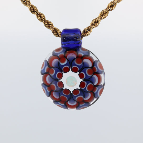 NightWolf Dot-stack Pendant (RWB-B)