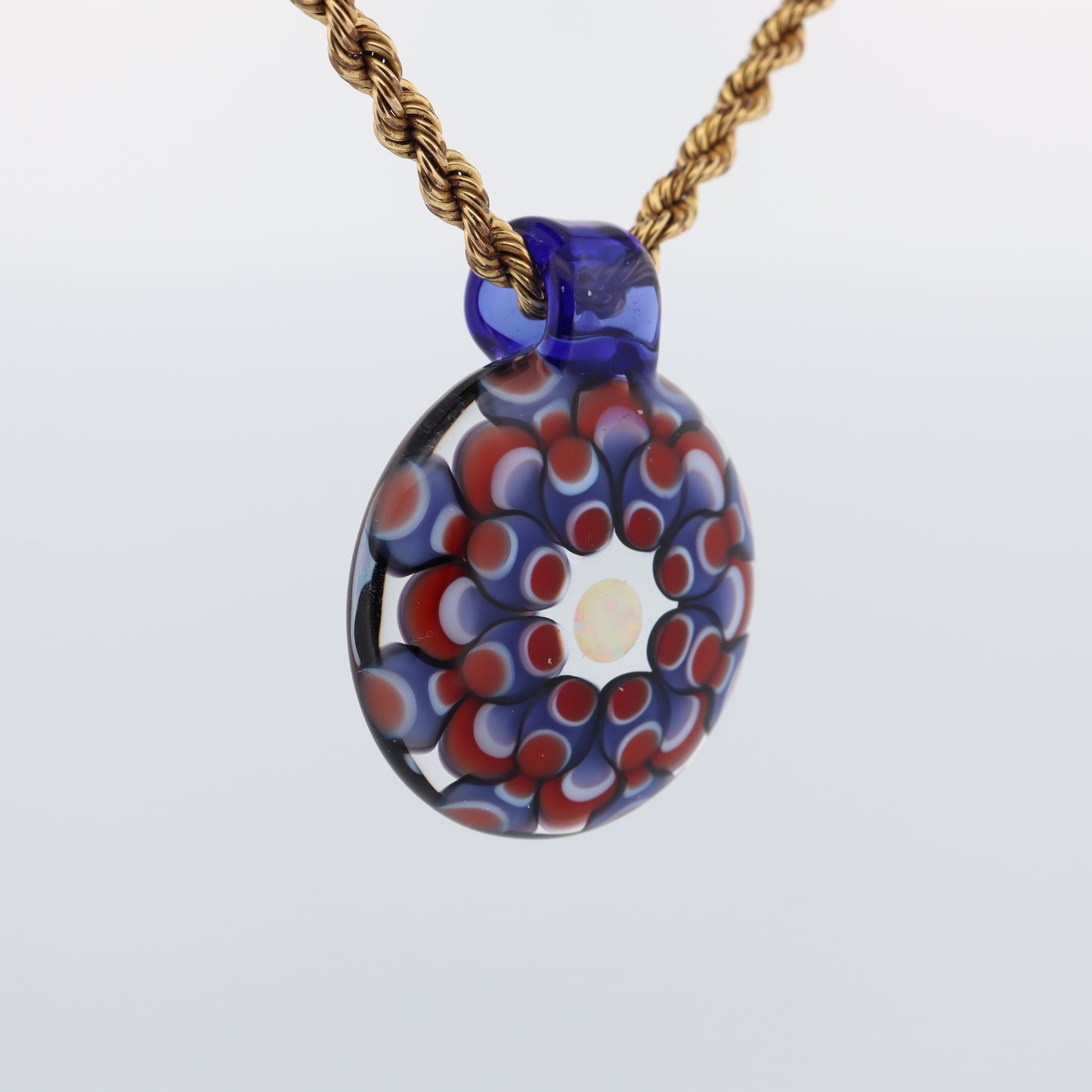 NightWolf Dot-stack Pendant (RWB-B)