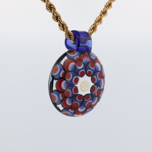 NightWolf Dot-stack Pendant (RWB-B)