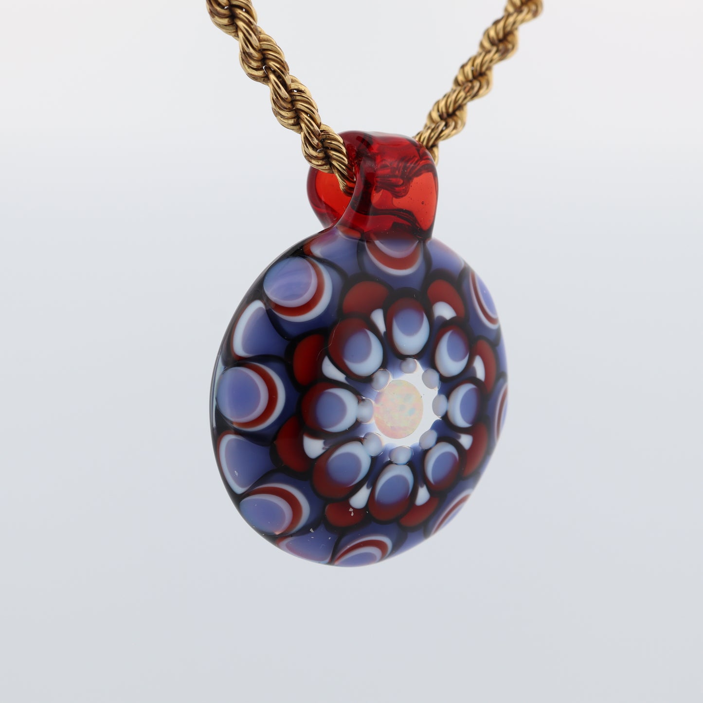 Nightwolf Red White and Blue Duo Pendant Package
