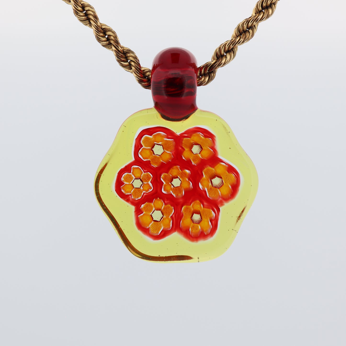 Dreamlab Glass Floral Millefiori Pendant