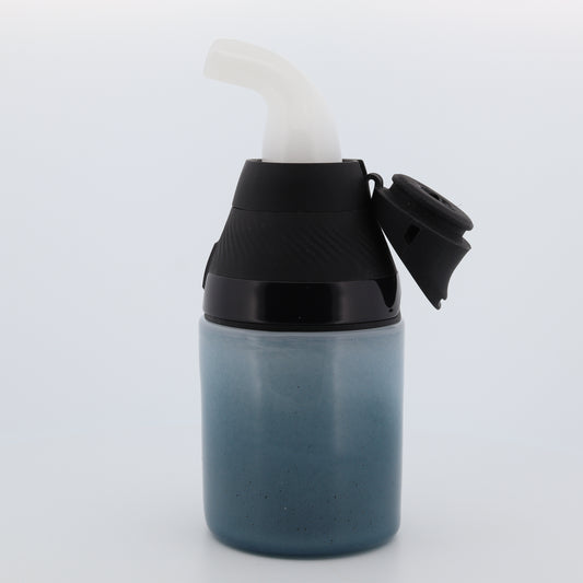 Shaggy Glass Sparkly Blue & White Frit “Tanks & Snorkel” Set for Puffco Proxy Core