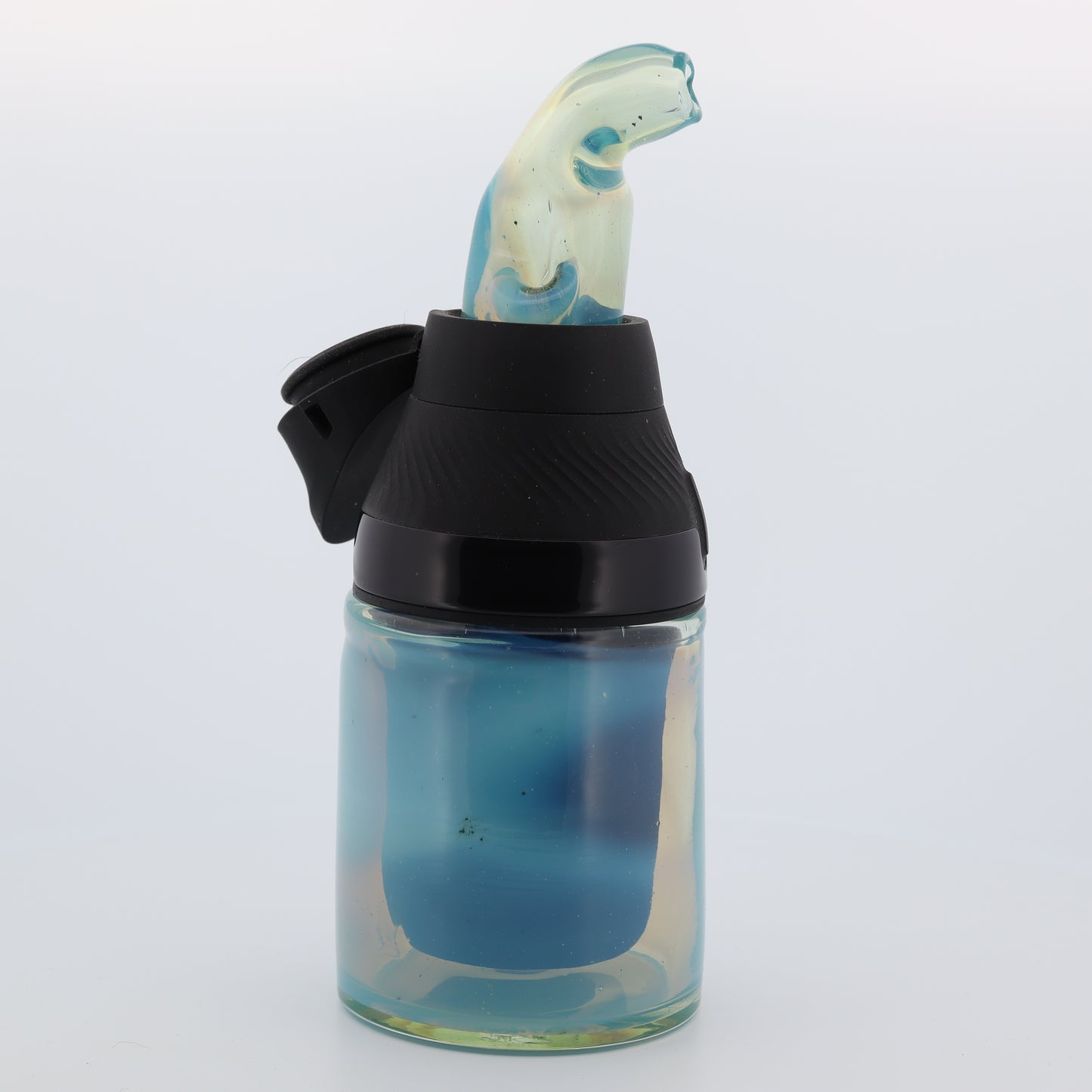 Shaggy Glass Blue Fumed “Tanks & Snorkel” Set for Puffco Proxy Core