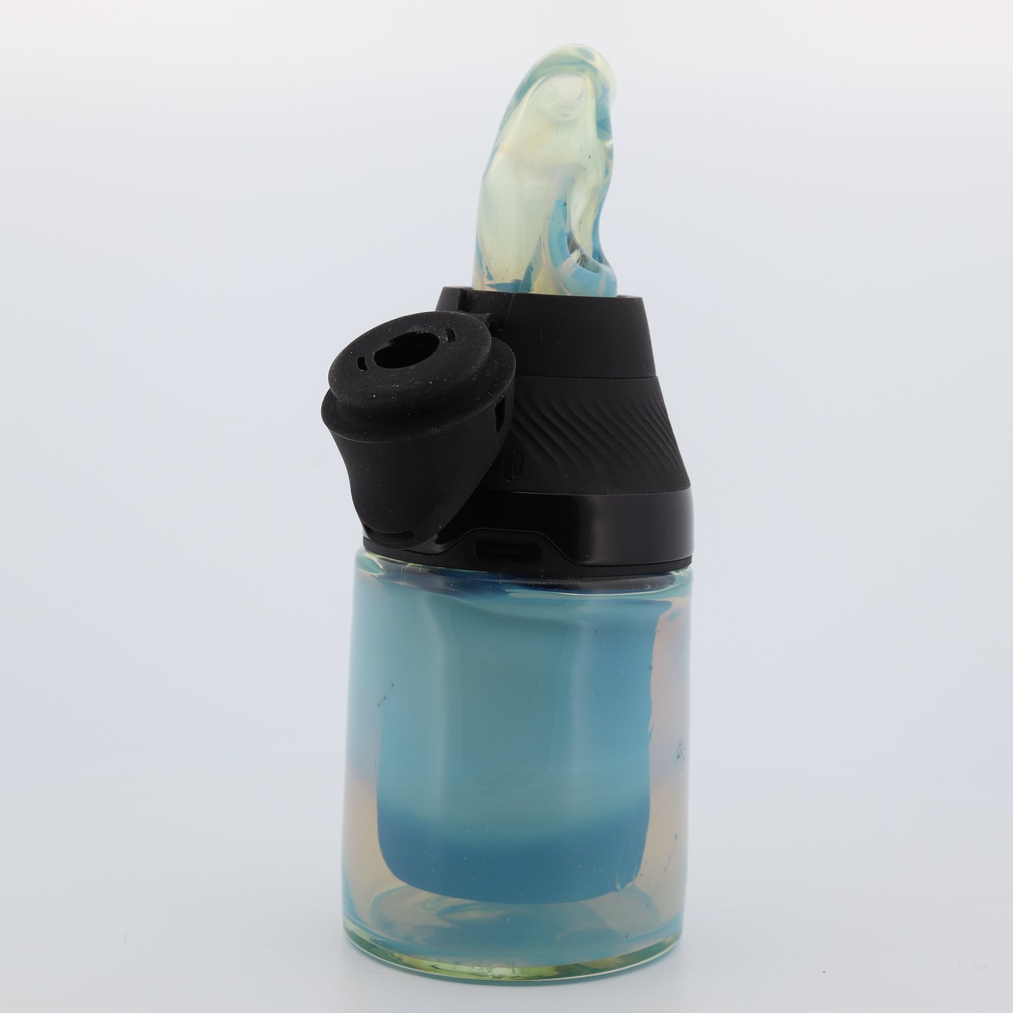 Shaggy Glass Blue Fumed “Tanks & Snorkel” Set for Puffco Proxy Core