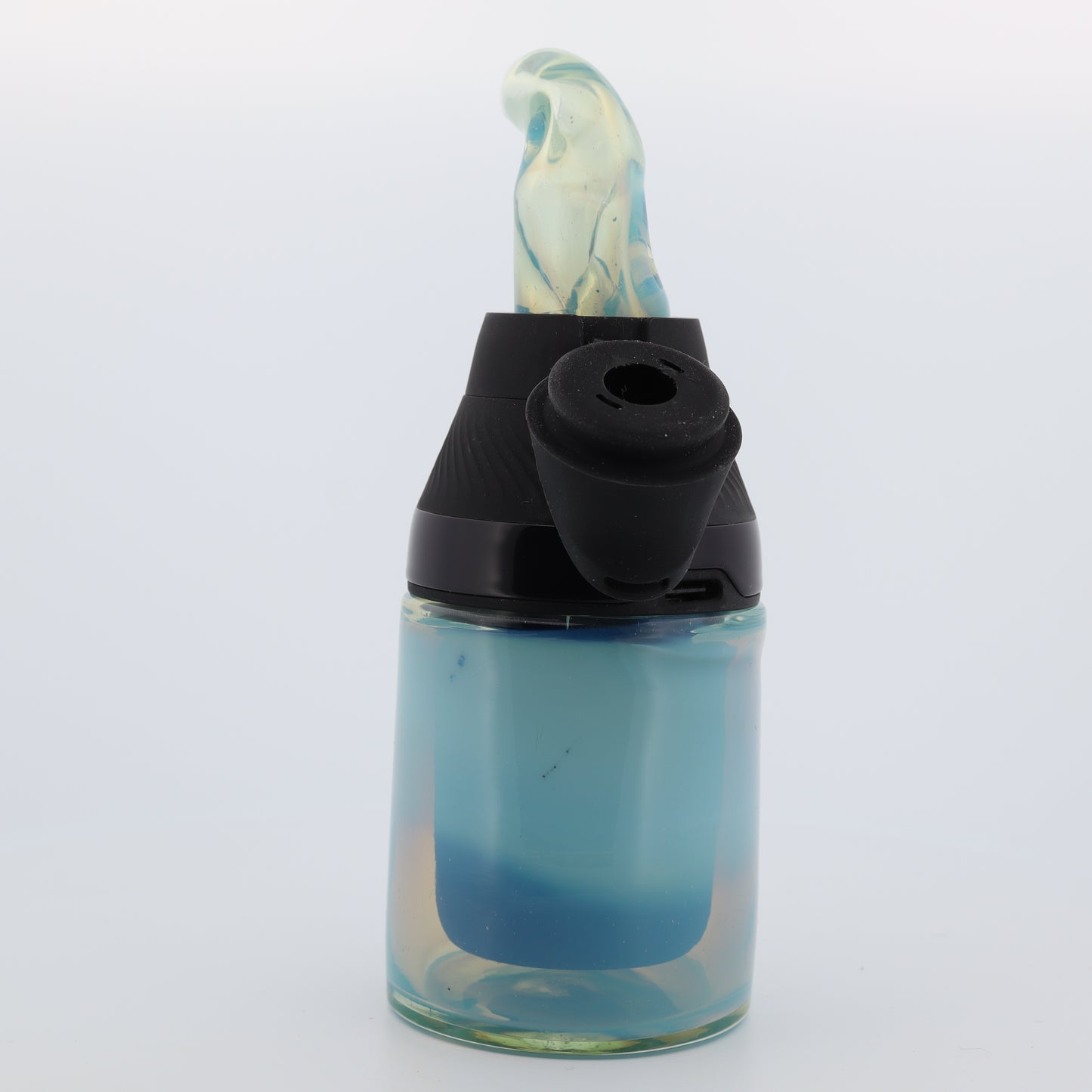 Shaggy Glass Blue Fumed “Tanks & Snorkel” Set for Puffco Proxy Core