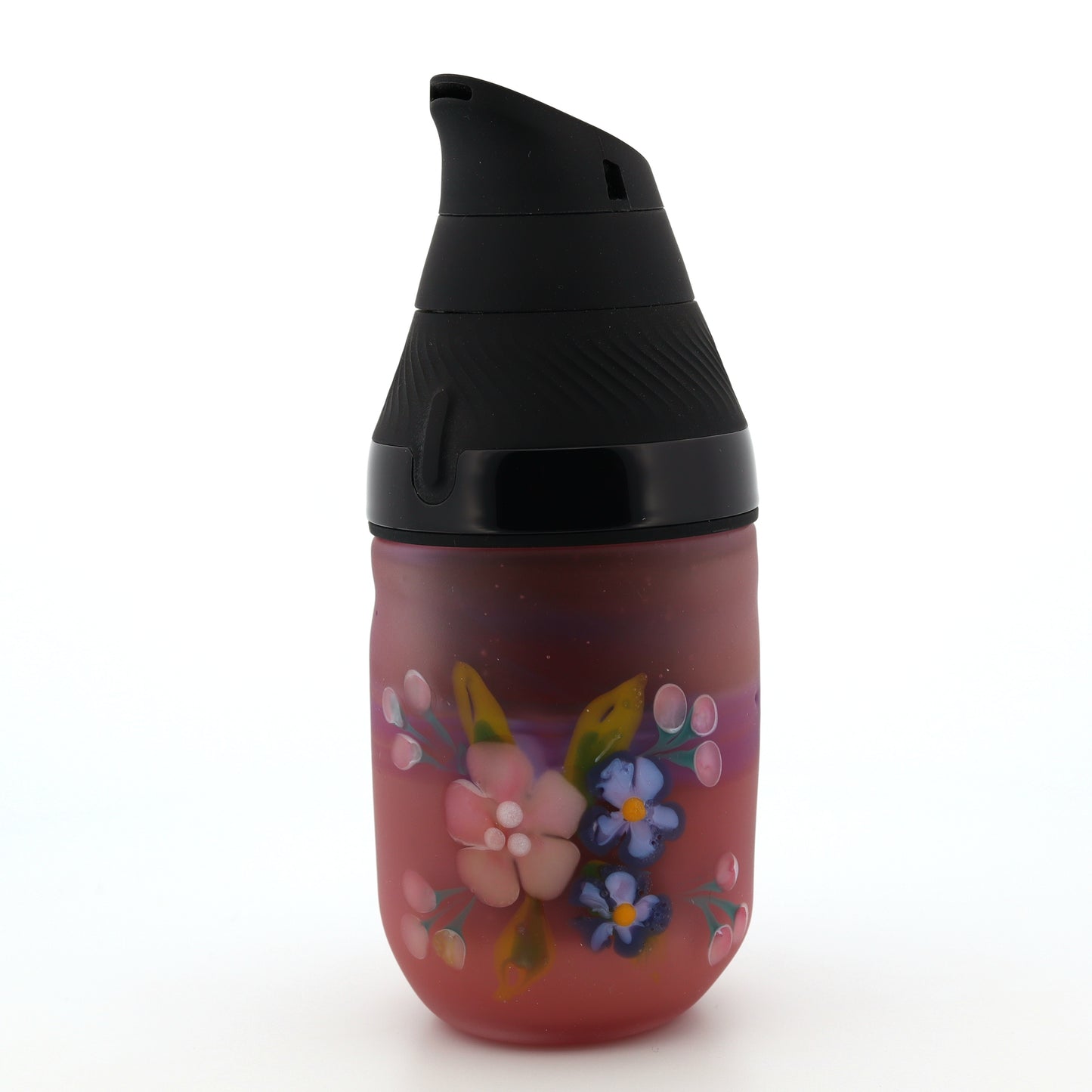 Sarita Glass Frosted Pink Floral Core Tank