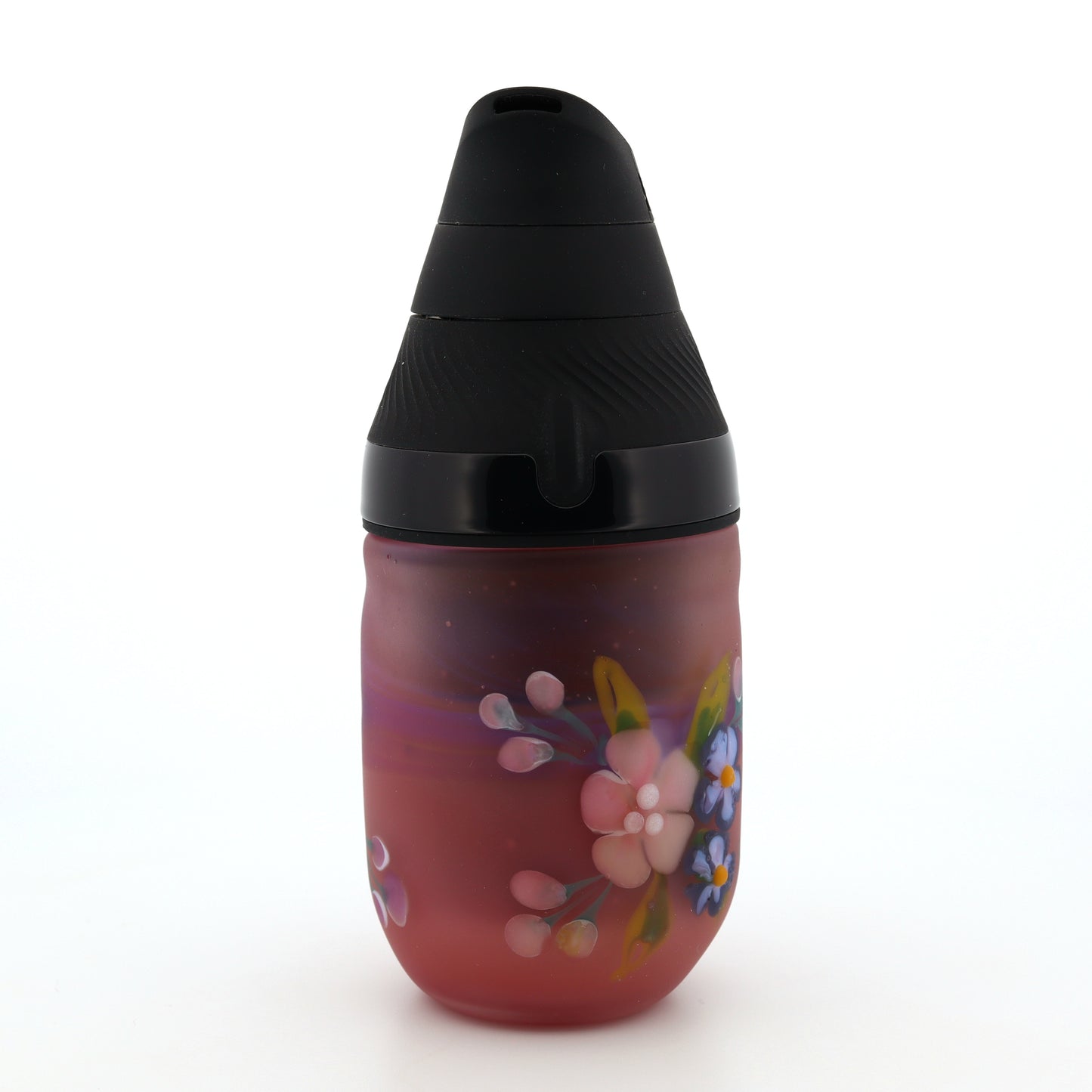 Sarita Glass Frosted Pink Floral Core Tank