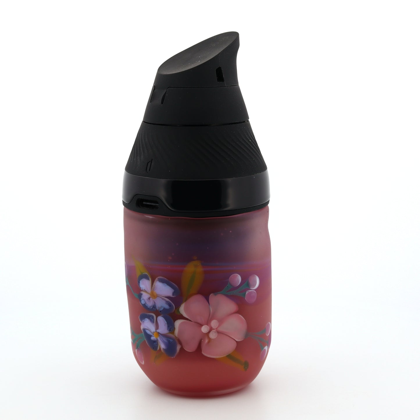 Sarita Glass Frosted Pink Floral Core Tank