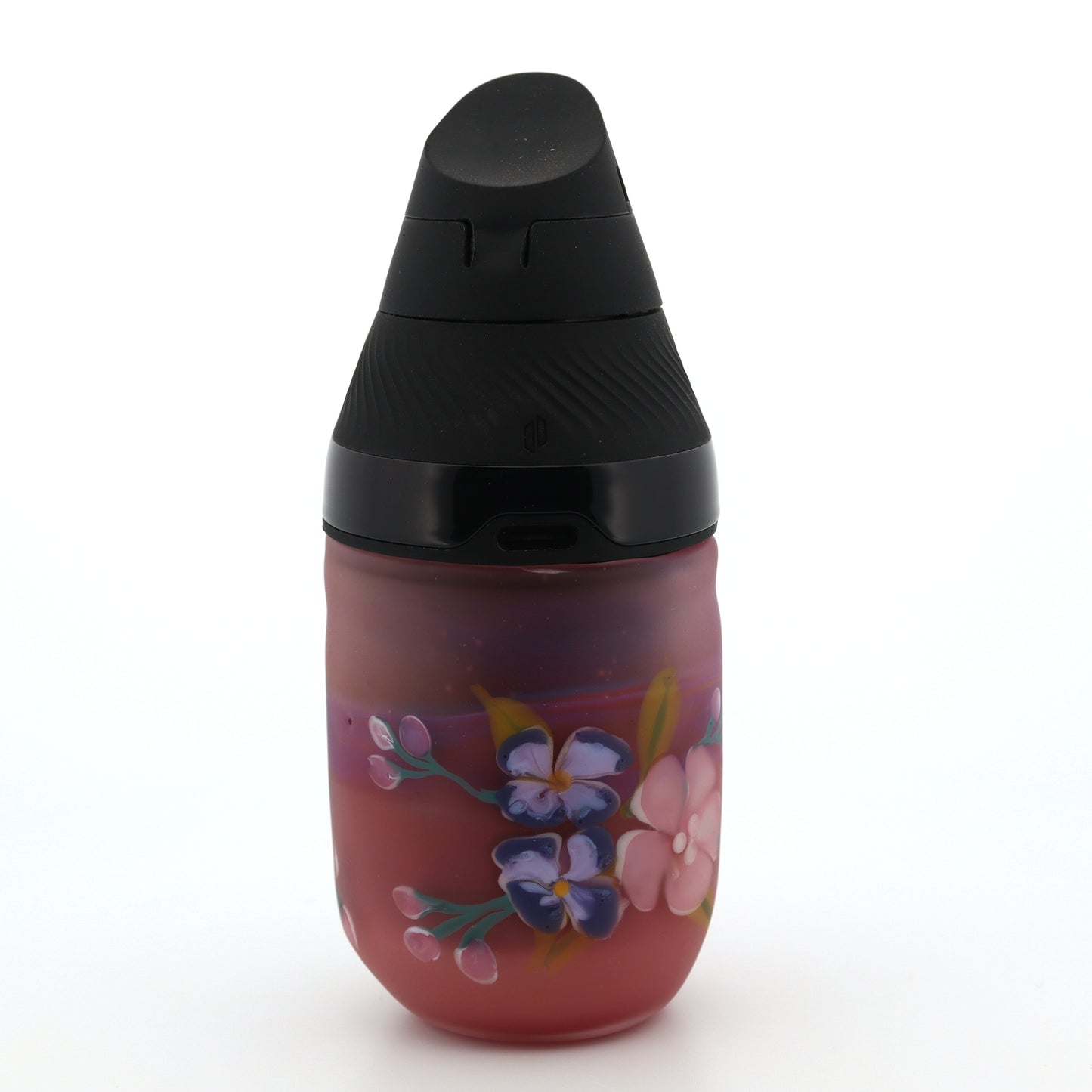 Sarita Glass Frosted Pink Floral Core Tank