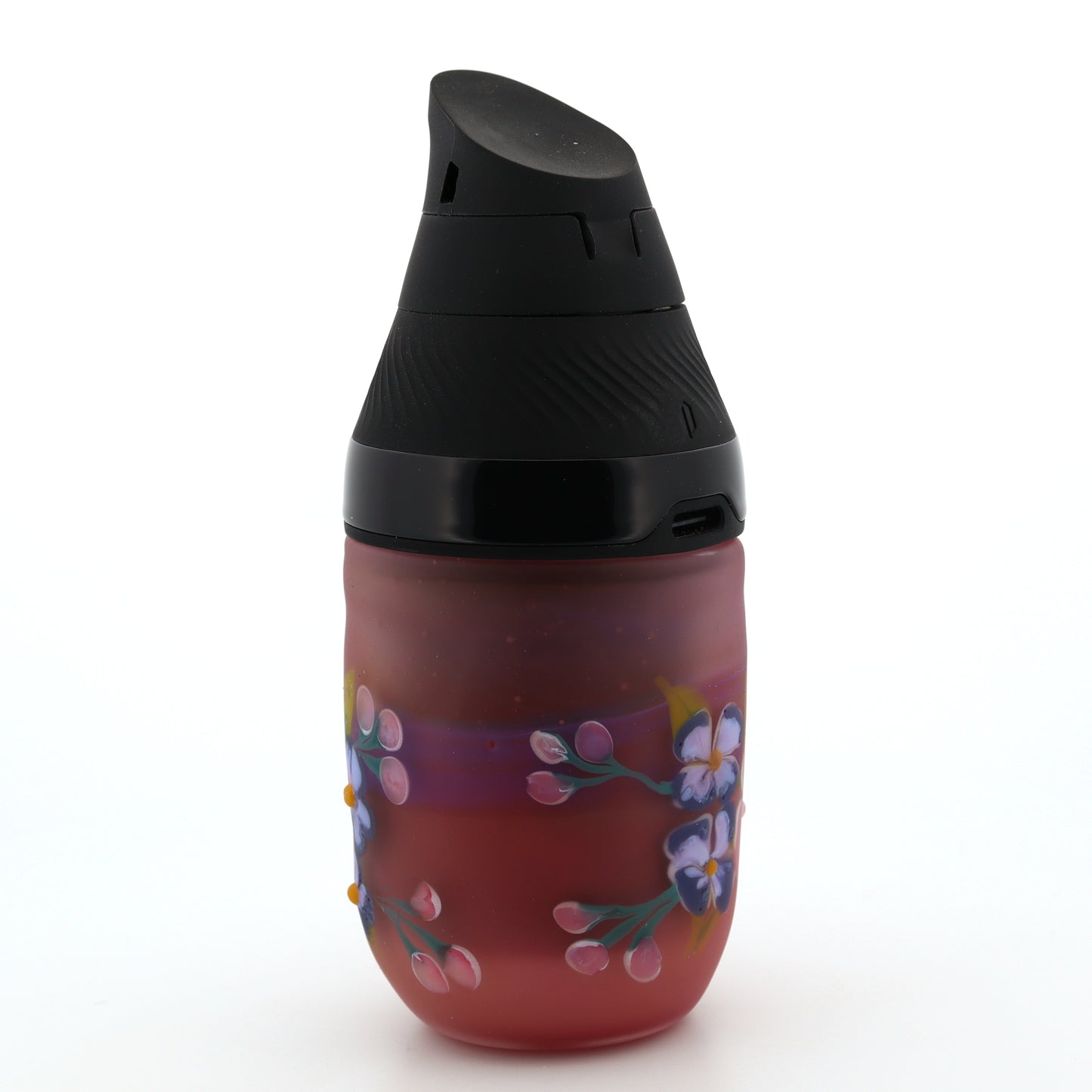 Sarita Glass Frosted Pink Floral Core Tank