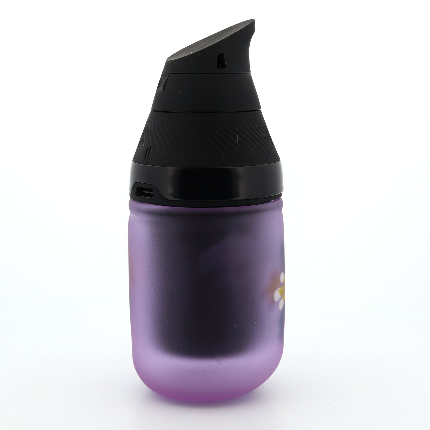 Sarita Glass Frosted Purple Floral Core Tank