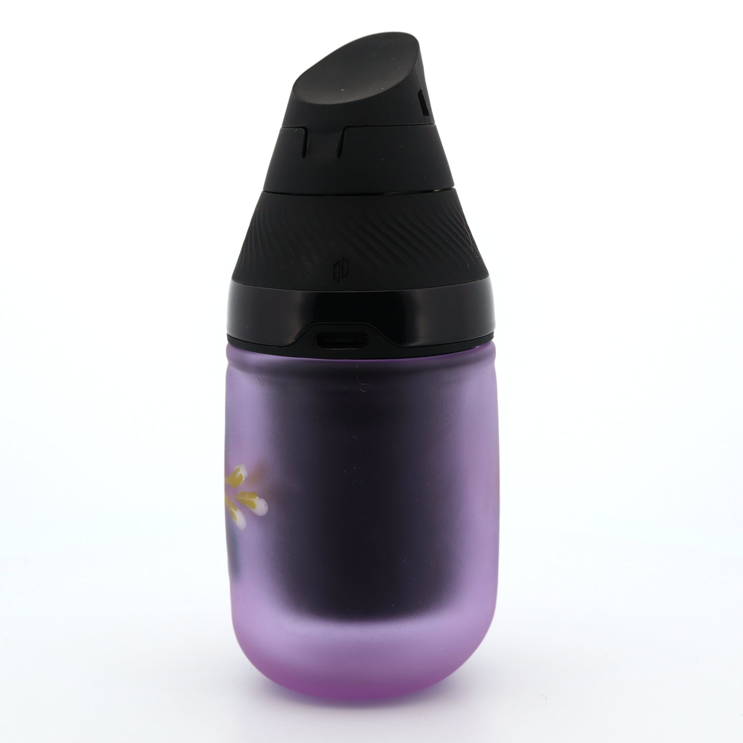 Sarita Glass Frosted Purple Floral Core Tank