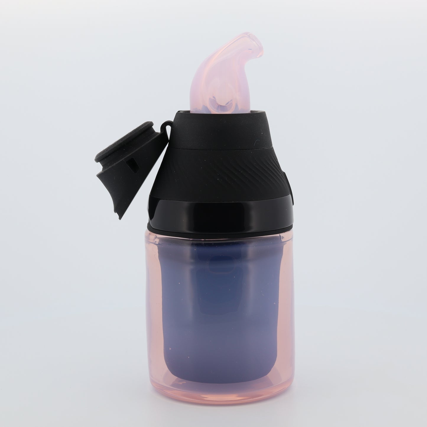 Shaggy Glass Pink Slyme Frit “Tanks & Snorkel” Set for Puffco Proxy Core