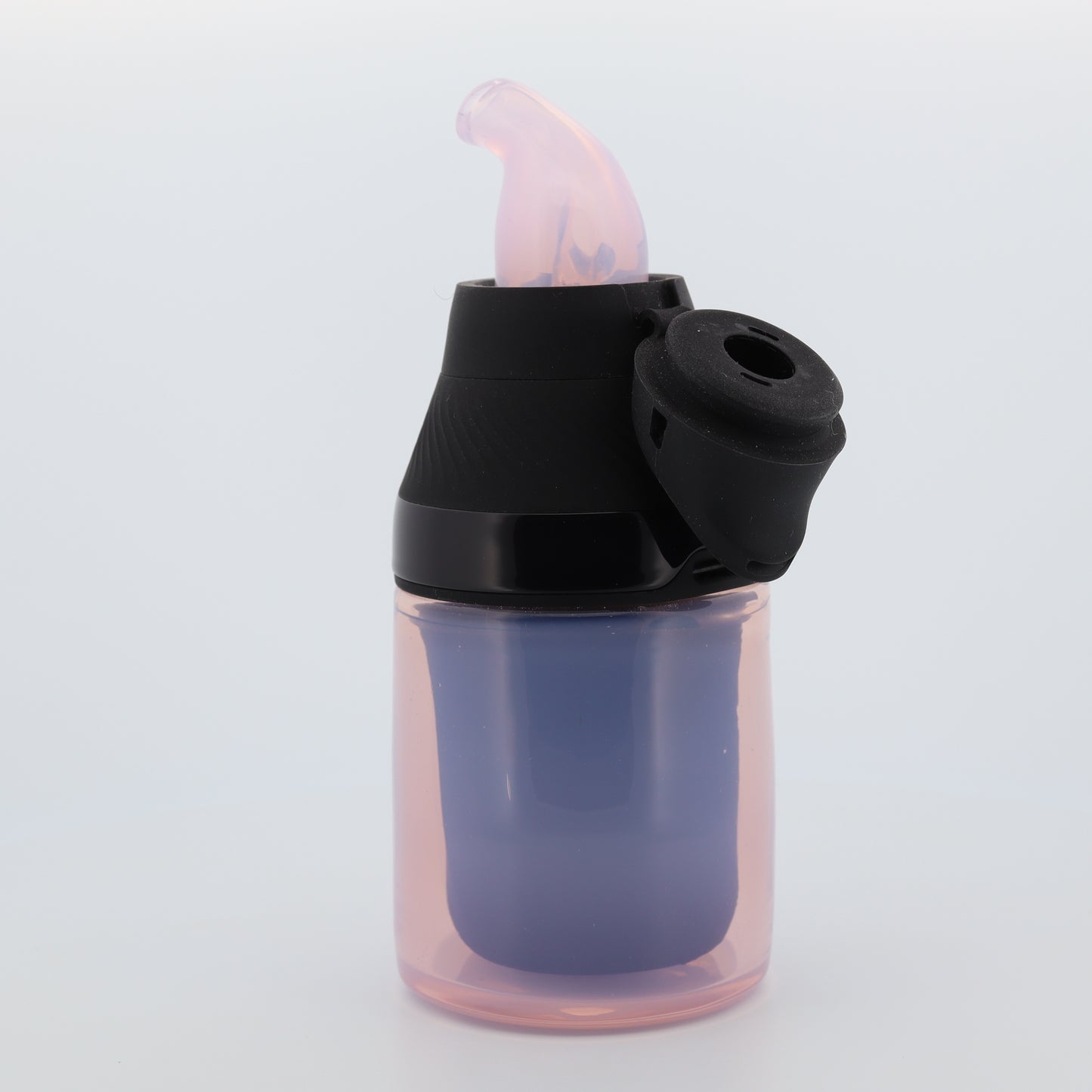 Shaggy Glass Pink Slyme Frit “Tanks & Snorkel” Set for Puffco Proxy Core