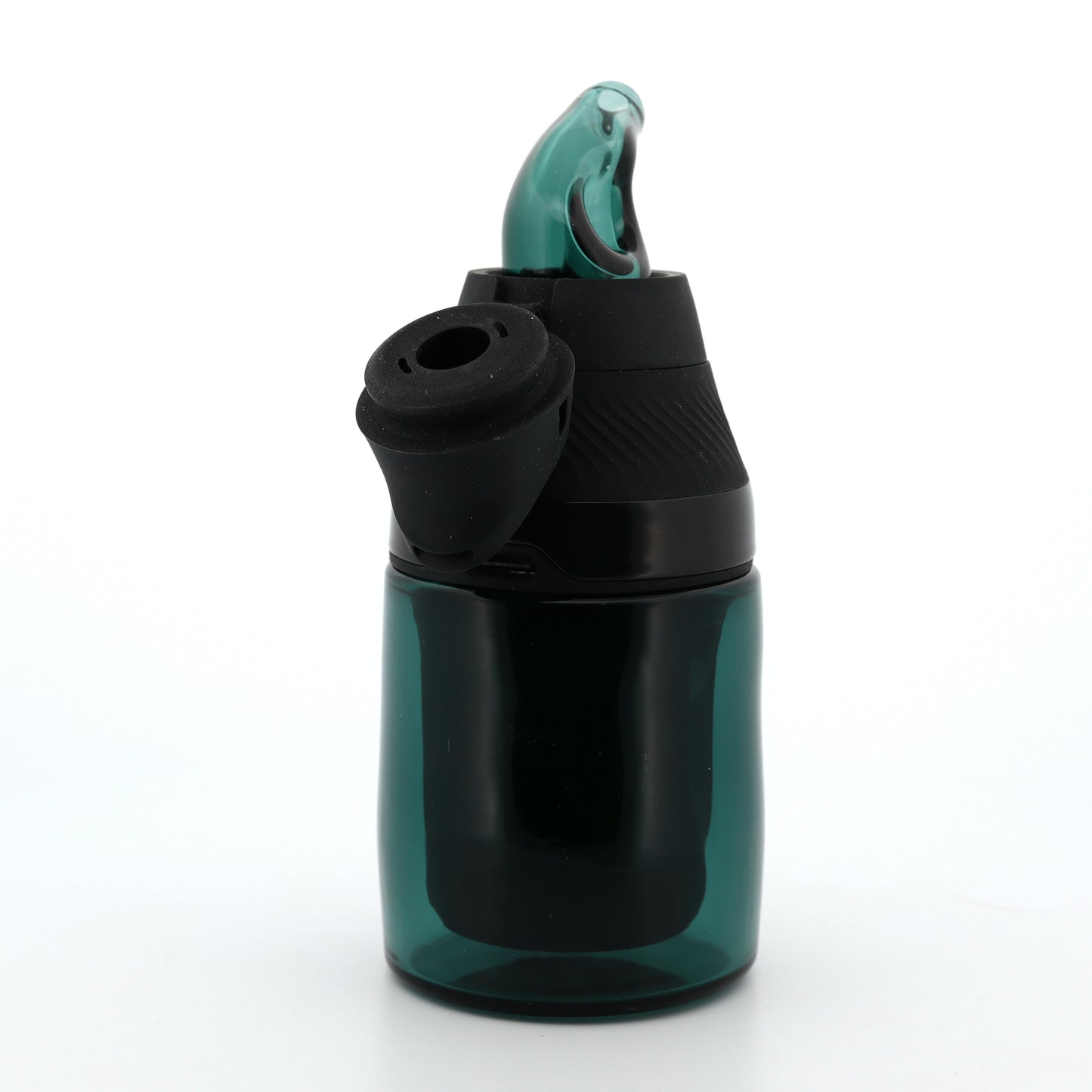 Shaggy Glass Smoky Teal “Tanks & Snorkel” Set for Puffco Proxy Core