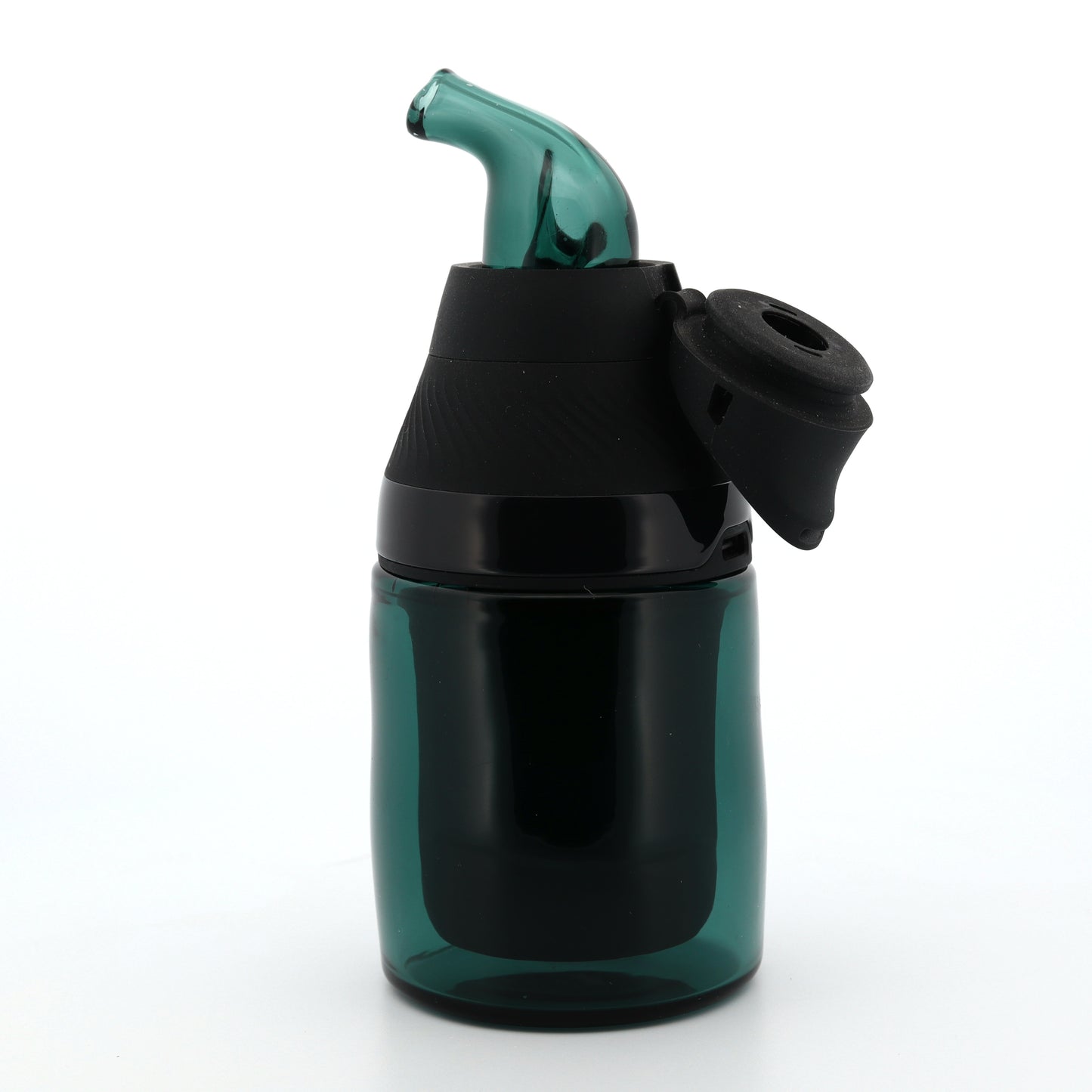 Shaggy Glass Smoky Teal “Tanks & Snorkel” Set for Puffco Proxy Core