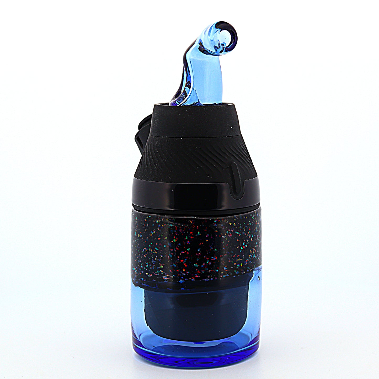 Shaggy Glass Blue & Opal “Tanks & Snorkel” Set for Puffco Proxy Core