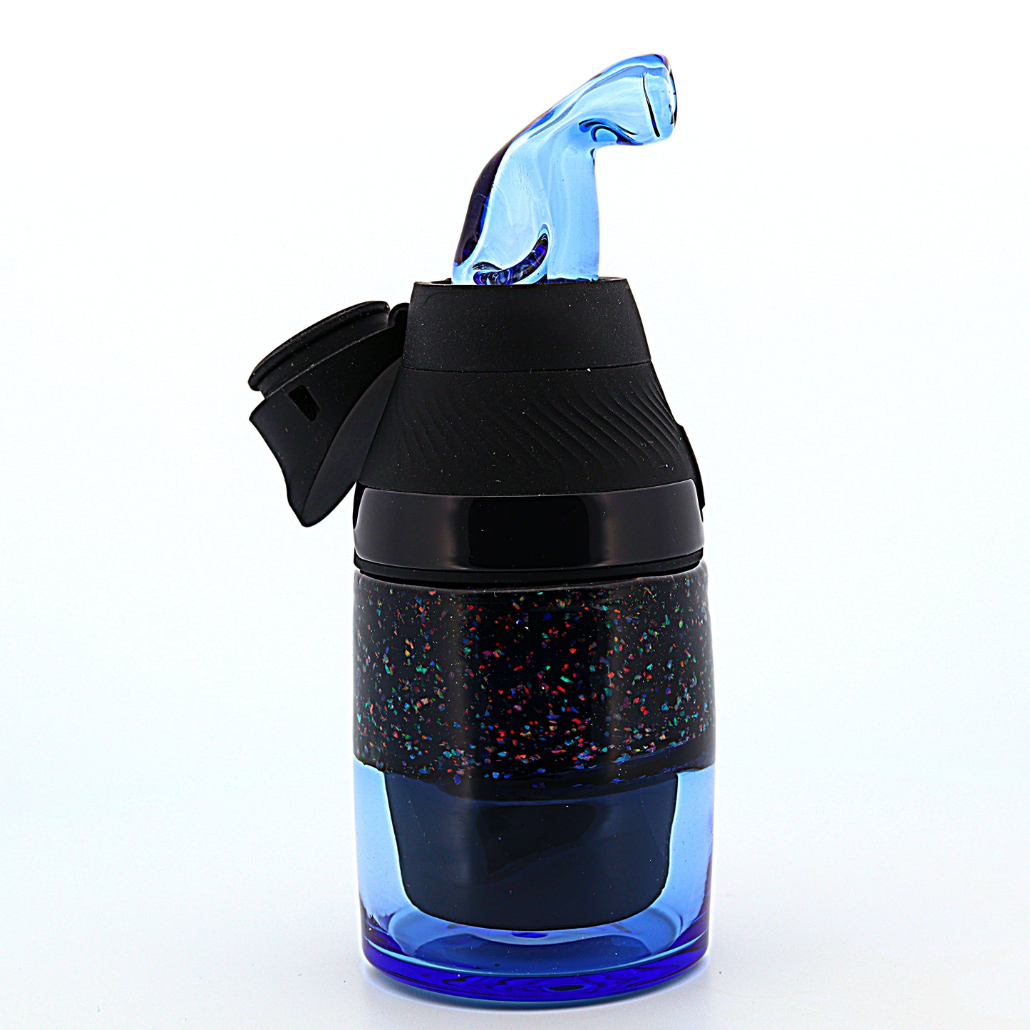 Shaggy Glass Blue & Opal “Tanks & Snorkel” Set for Puffco Proxy Core