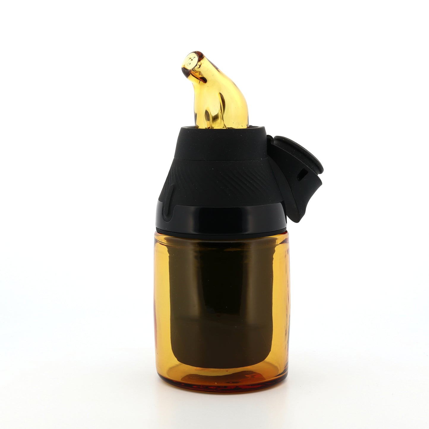 Shaggy Glass Golden Amber “Tank & Snorkel” Set for Puffco Proxy Core
