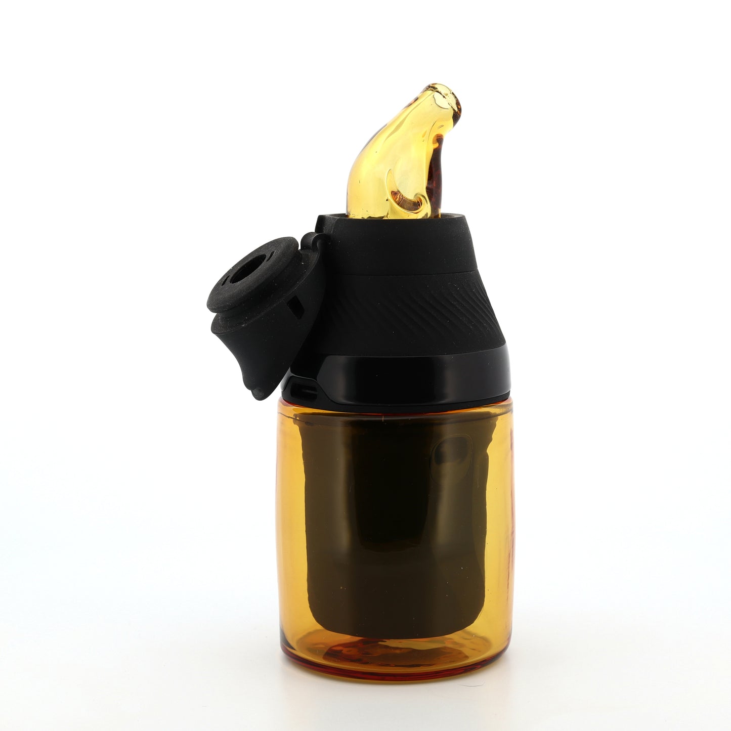 Shaggy Glass Golden Amber “Tank & Snorkel” Set for Puffco Proxy Core