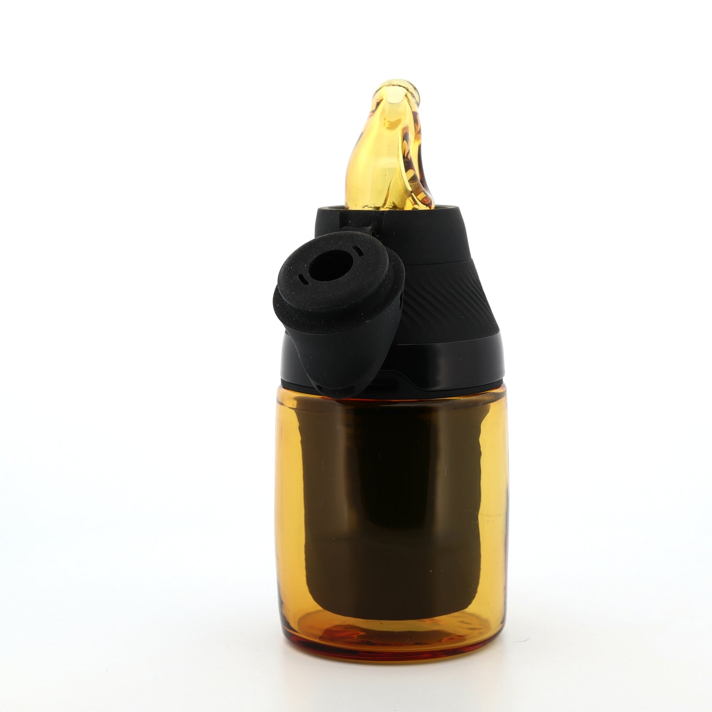 Shaggy Glass Golden Amber “Tank & Snorkel” Set for Puffco Proxy Core