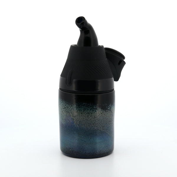 Shaggy Glass Smoky Blue Frit “Tank & Snorkel” Set for Puffco Proxy Core