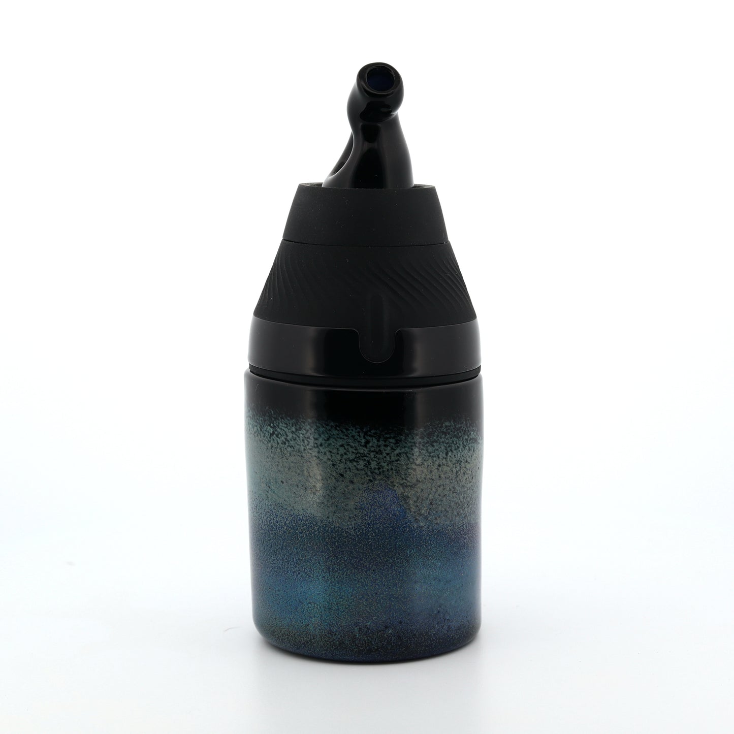 Shaggy Glass Smoky Blue Frit “Tank & Snorkel” Set for Puffco Proxy Core