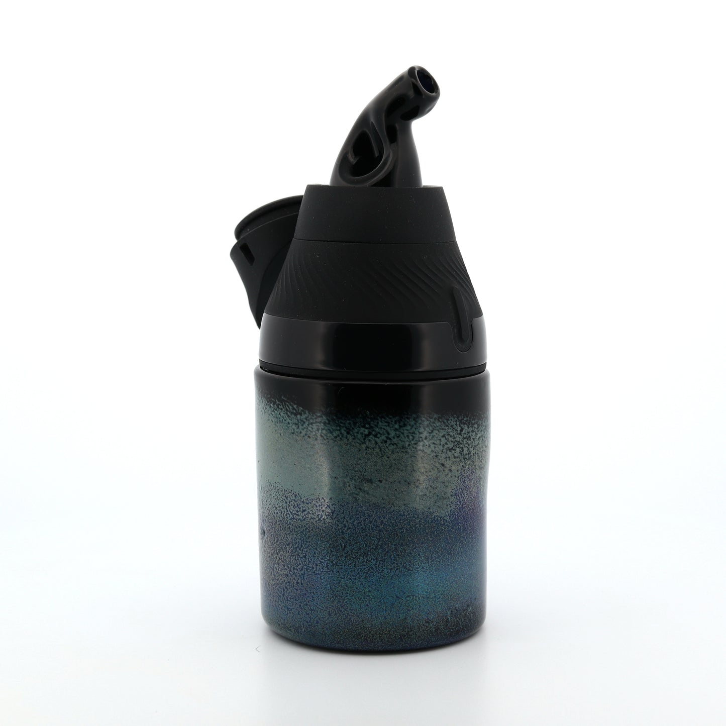 Shaggy Glass Smoky Blue Frit “Tank & Snorkel” Set for Puffco Proxy Core