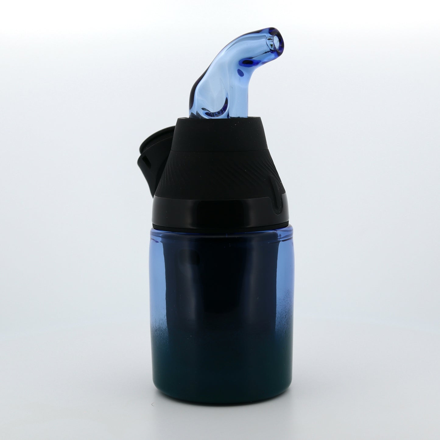 Shaggy Glass Blue & Green Frit “Tank & Snorkel” Set for Puffco Proxy Core