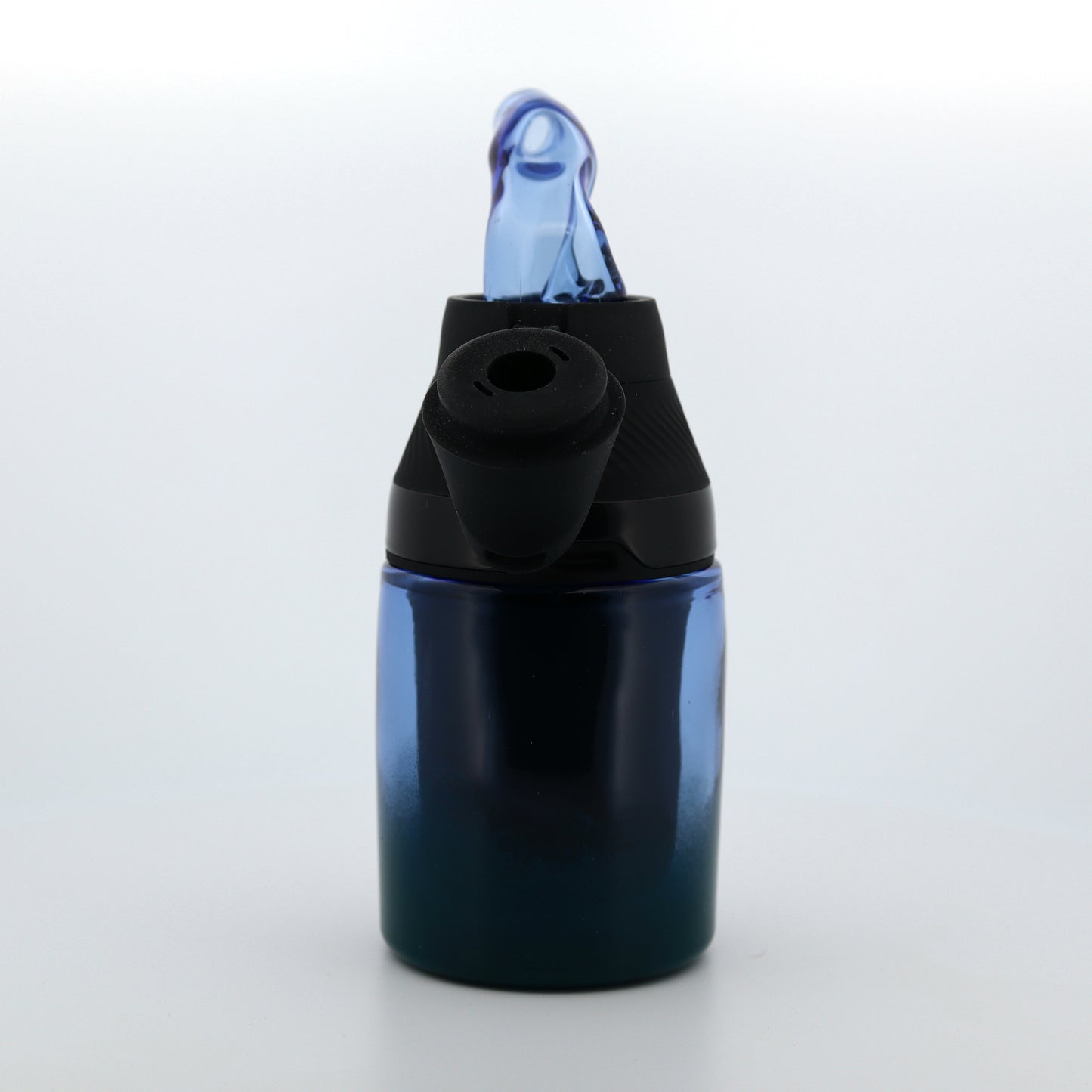Shaggy Glass Blue & Green Frit “Tank & Snorkel” Set for Puffco Proxy Core
