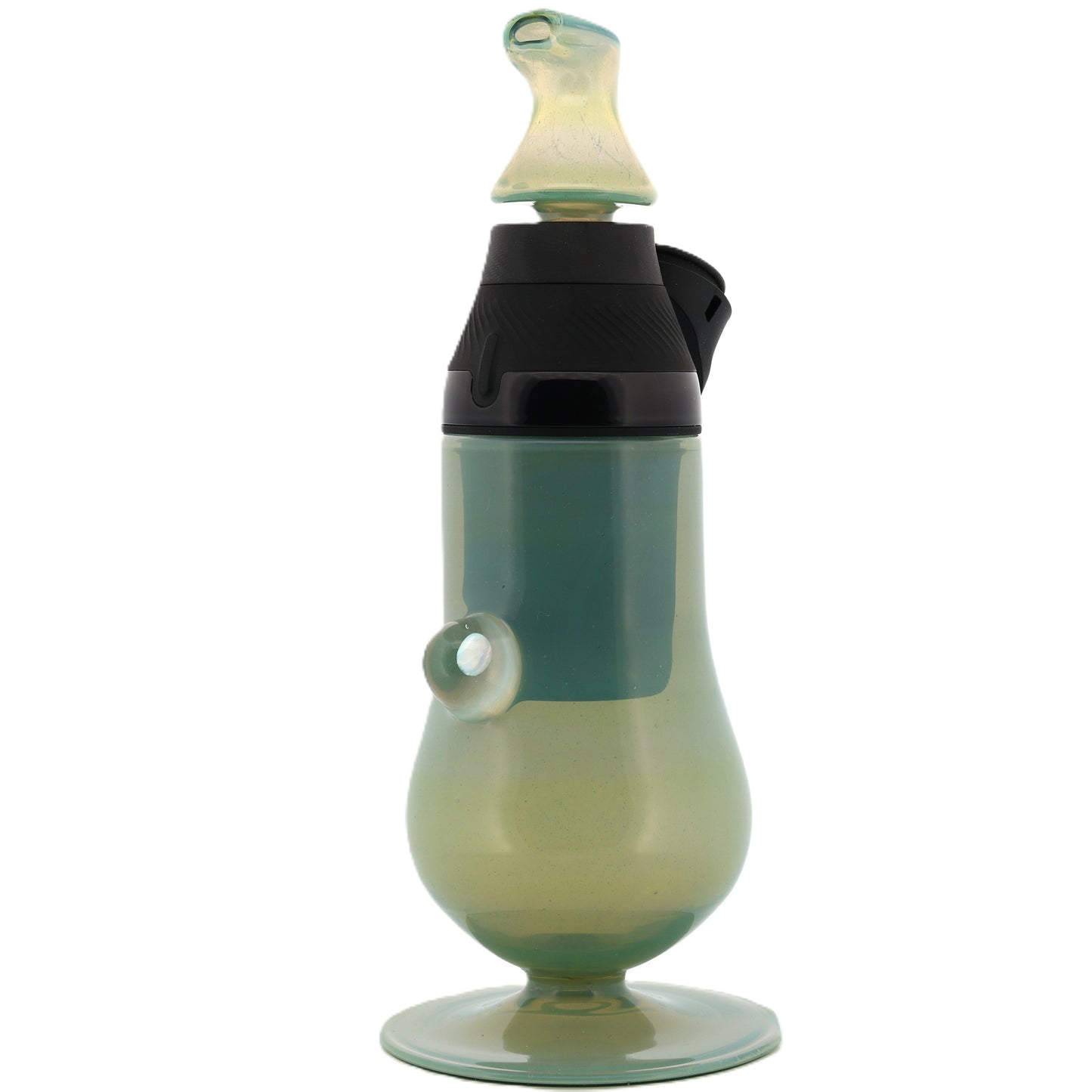 Eternal Flameworks Seafoam Honey with Opal Proxy Goblet & Mouthpiece Set