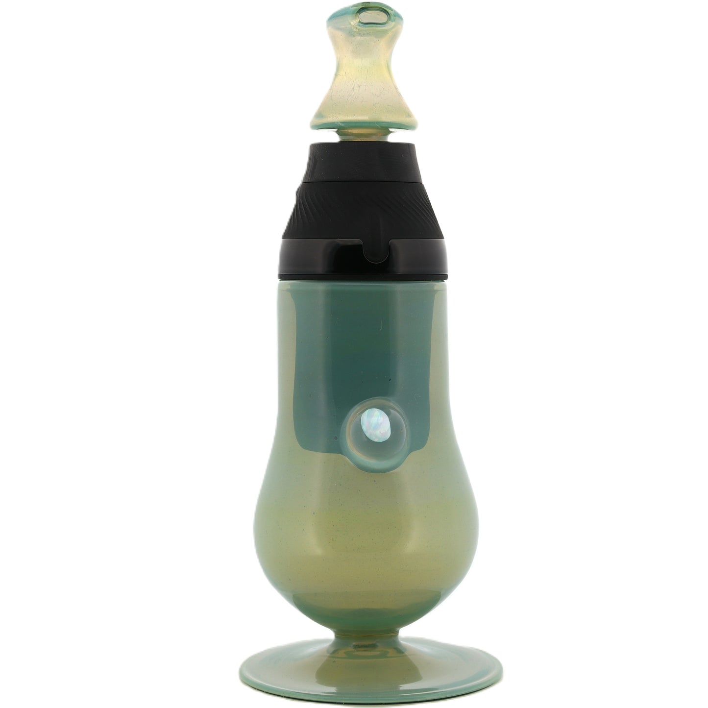 Eternal Flameworks Seafoam Honey with Opal Proxy Goblet & Mouthpiece Set