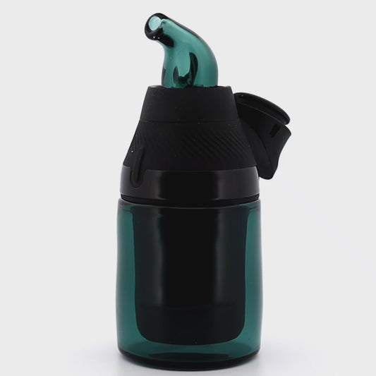 Shaggy Glass Smoky Teal “Tanks & Snorkel” Set for Puffco Proxy Core