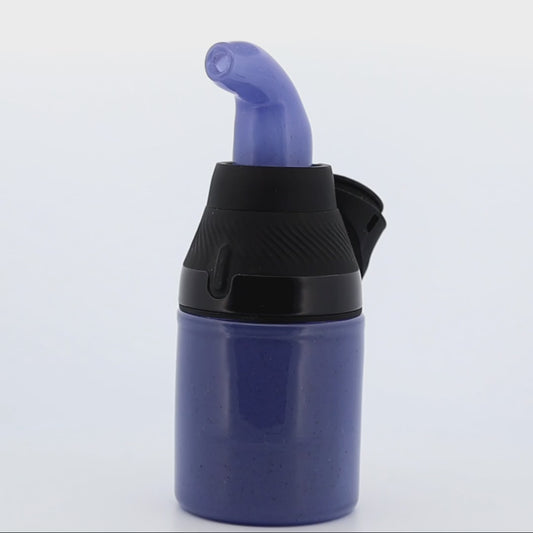 Shaggy Glass Purple Frit “Tanks & Snorkel” Set for Puffco Proxy Core